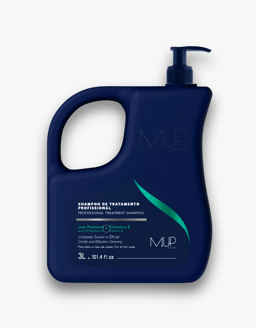 Embalagem de Shampoo de Tratamento MUP Color